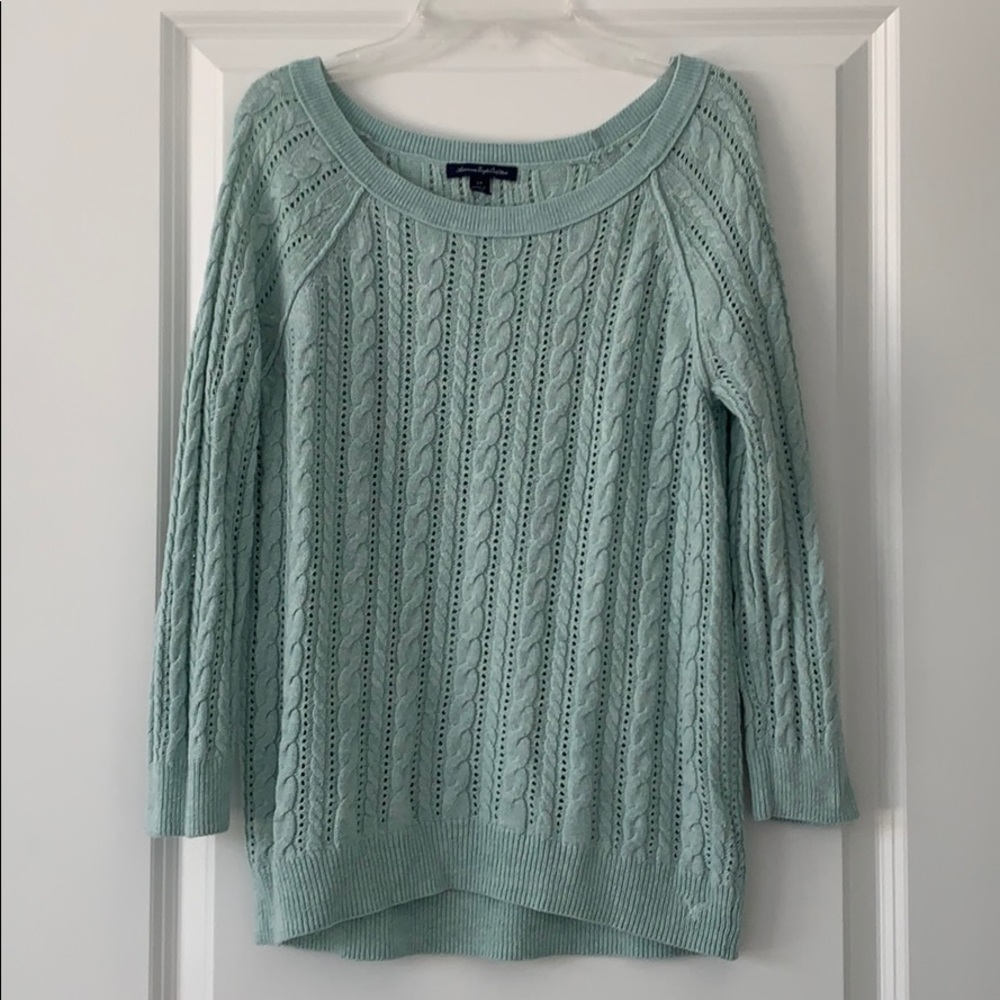 American Eagle Outfitters 🦅 mint sweater